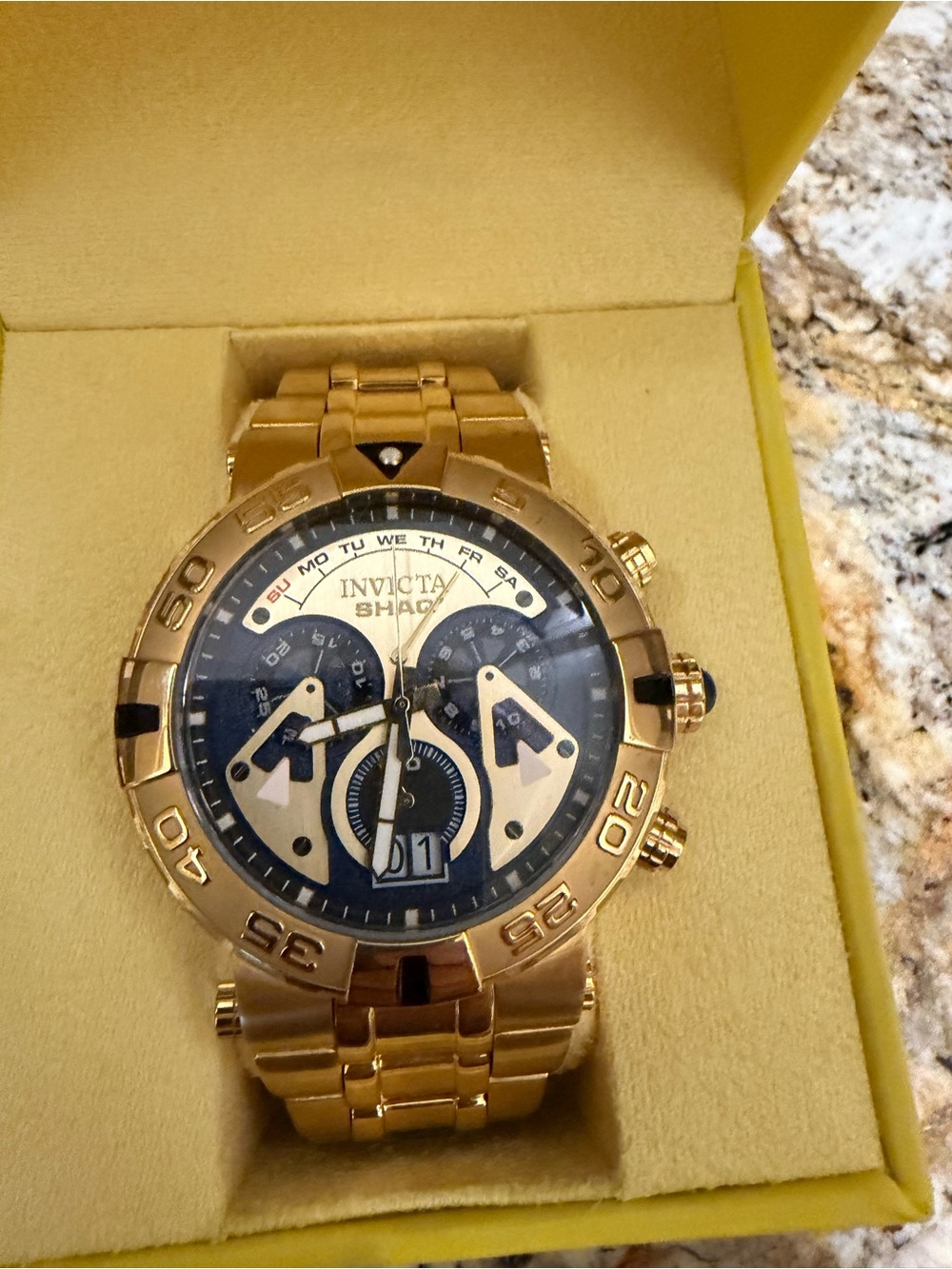 Invicta limited edition Shaq watch 84 of 1000
